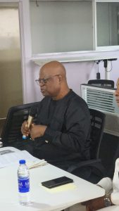 Professor Ken Ife speaking on Business Development Startegies during the monthly business school.#augustcohort